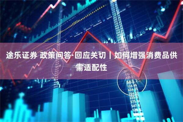 途乐证券 政策问答·回应关切｜如何增强消费品供需适配性